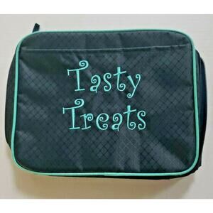 New Thirty One 31 Cool Case Thermal Navy & Teal "TASTY TREATS" SKU U11